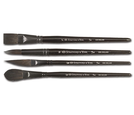 Lizard's Lick Pointed Round Brushes